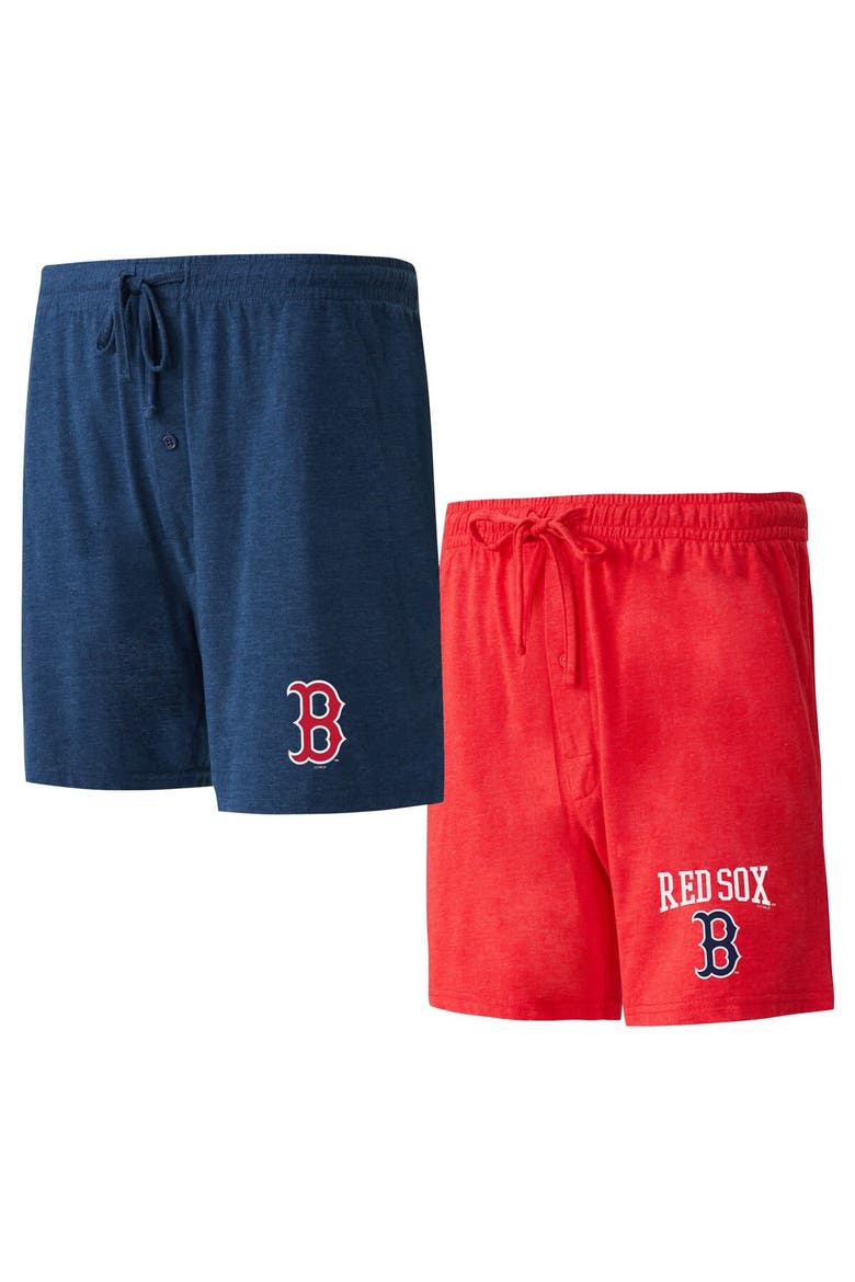 Men's Concepts Sport Navy/Red Boston Red Sox Two-Pack Meter Sleep Shorts, Alternate, color, Navy