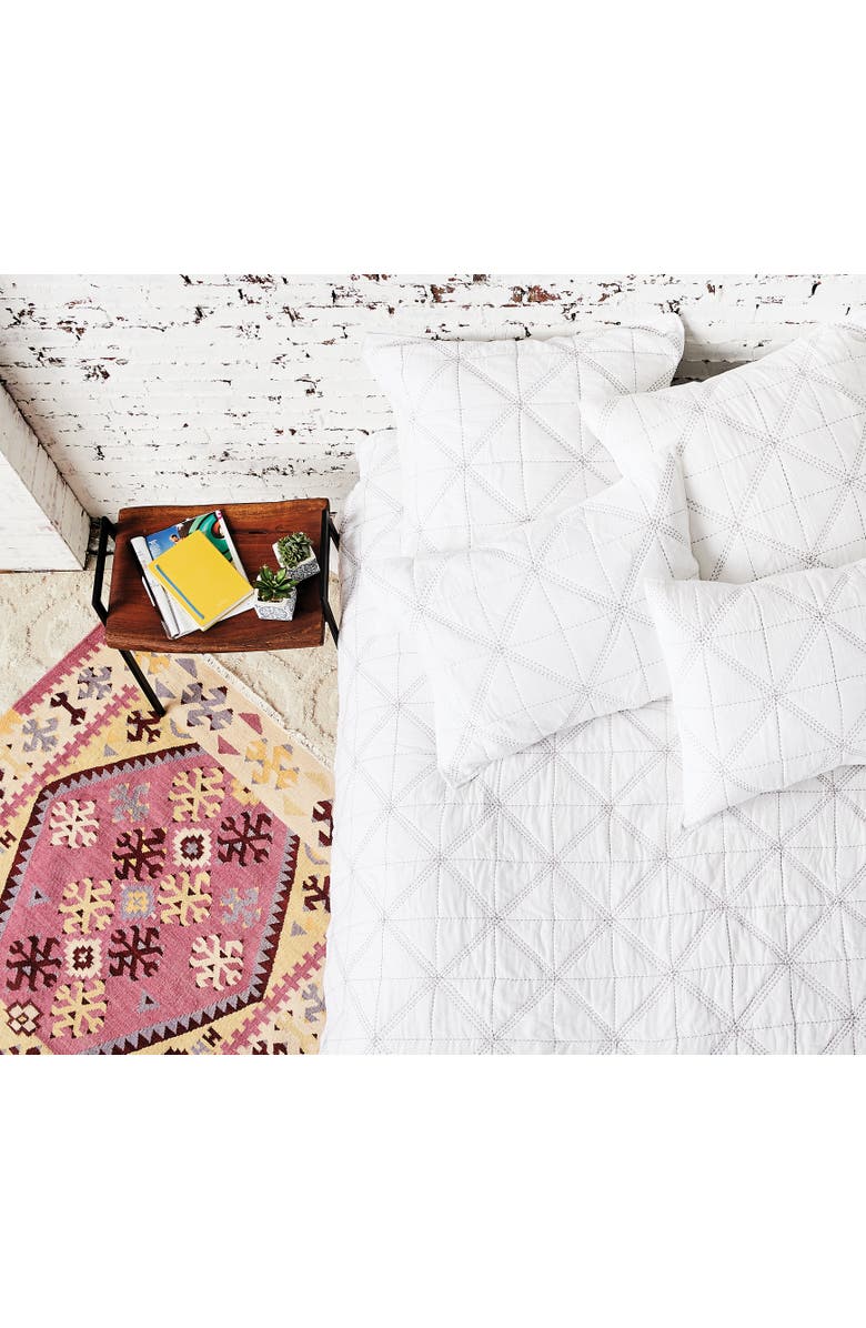 carol & frank Harper Quilt, Alternate, color, White