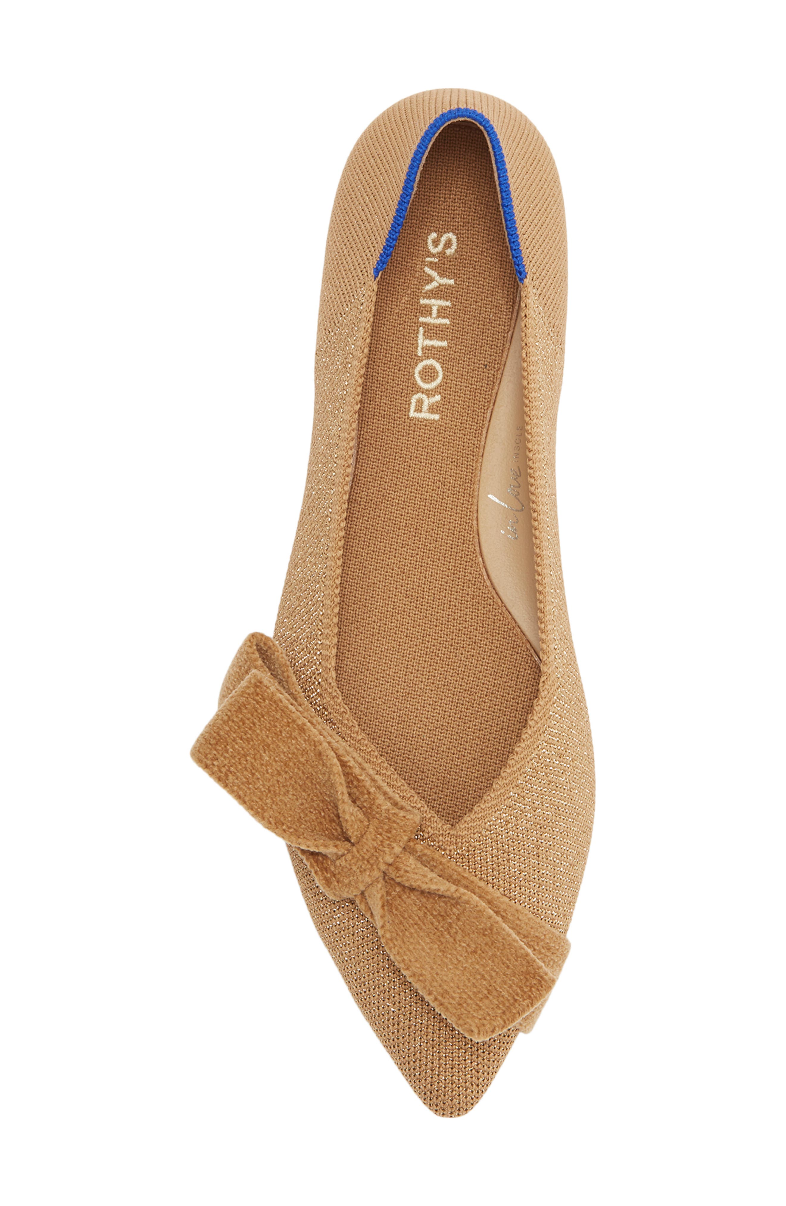 The Bow Point II Flat, Alternate, color, GOLDSTONE