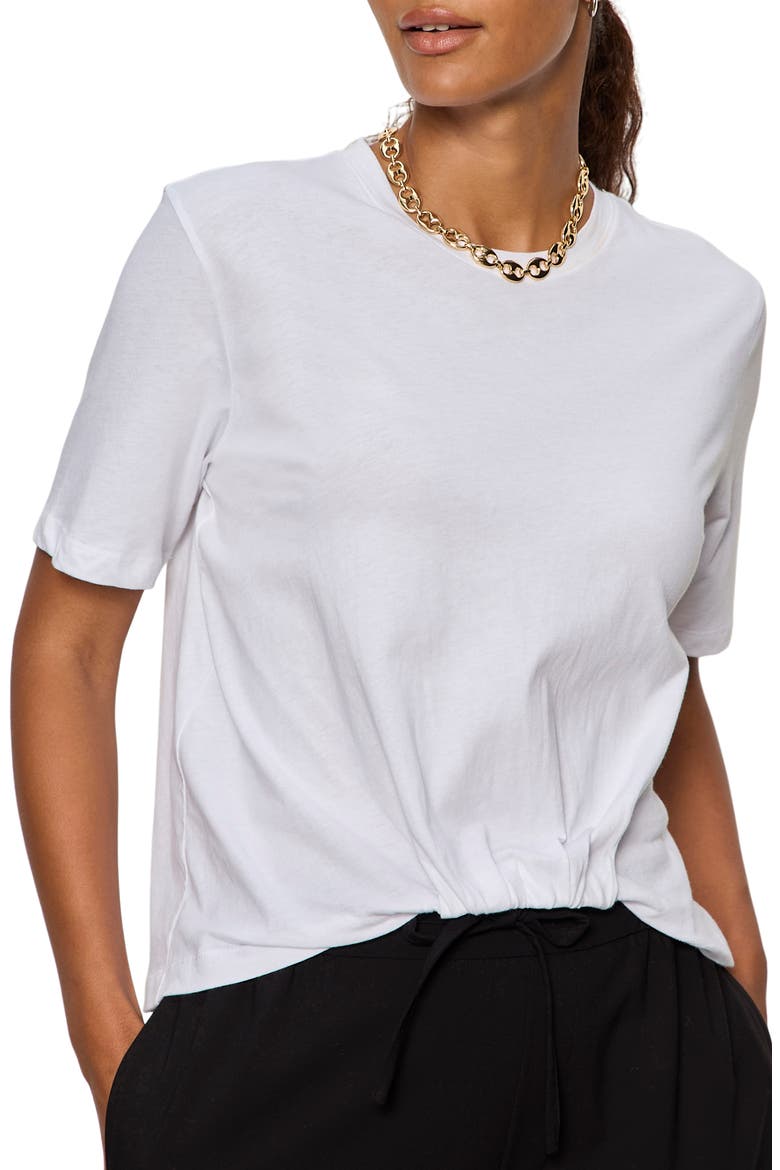 Tuck It Under Cotton T-Shirt, Alternate, color, WHITE