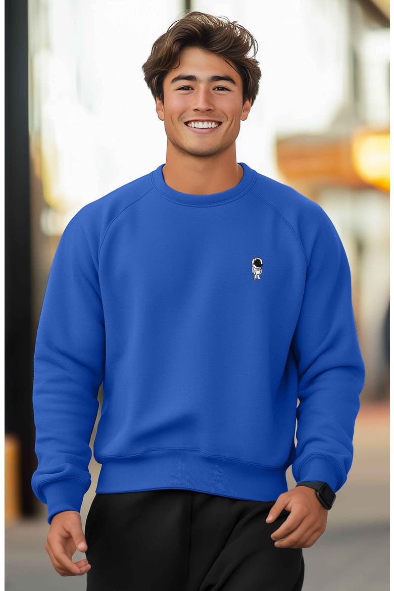 Astronaut Fleece Sweatshirt, Alternate, color, True Royal