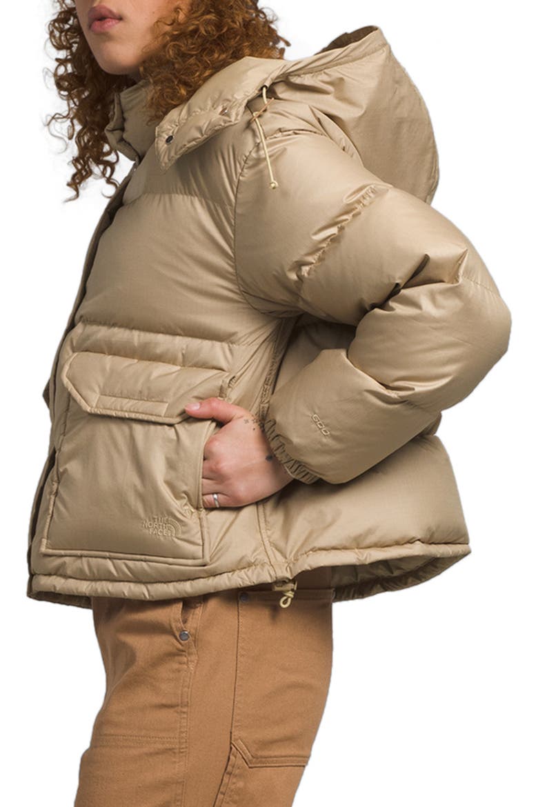 71 Sierra Water Repellent Down Short Puffer Jacket, Alternate, color, KHAKI STONE