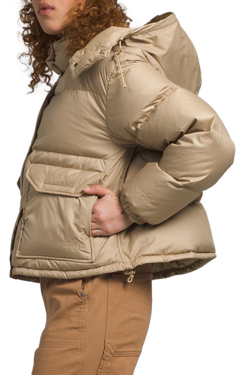 The North Face 71 Sierra Water Repellent Down Short Puffer Jacket, Alternate, color, 