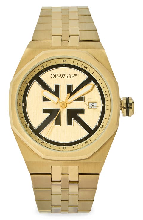 No Grid Bracelet Watch, 39mm