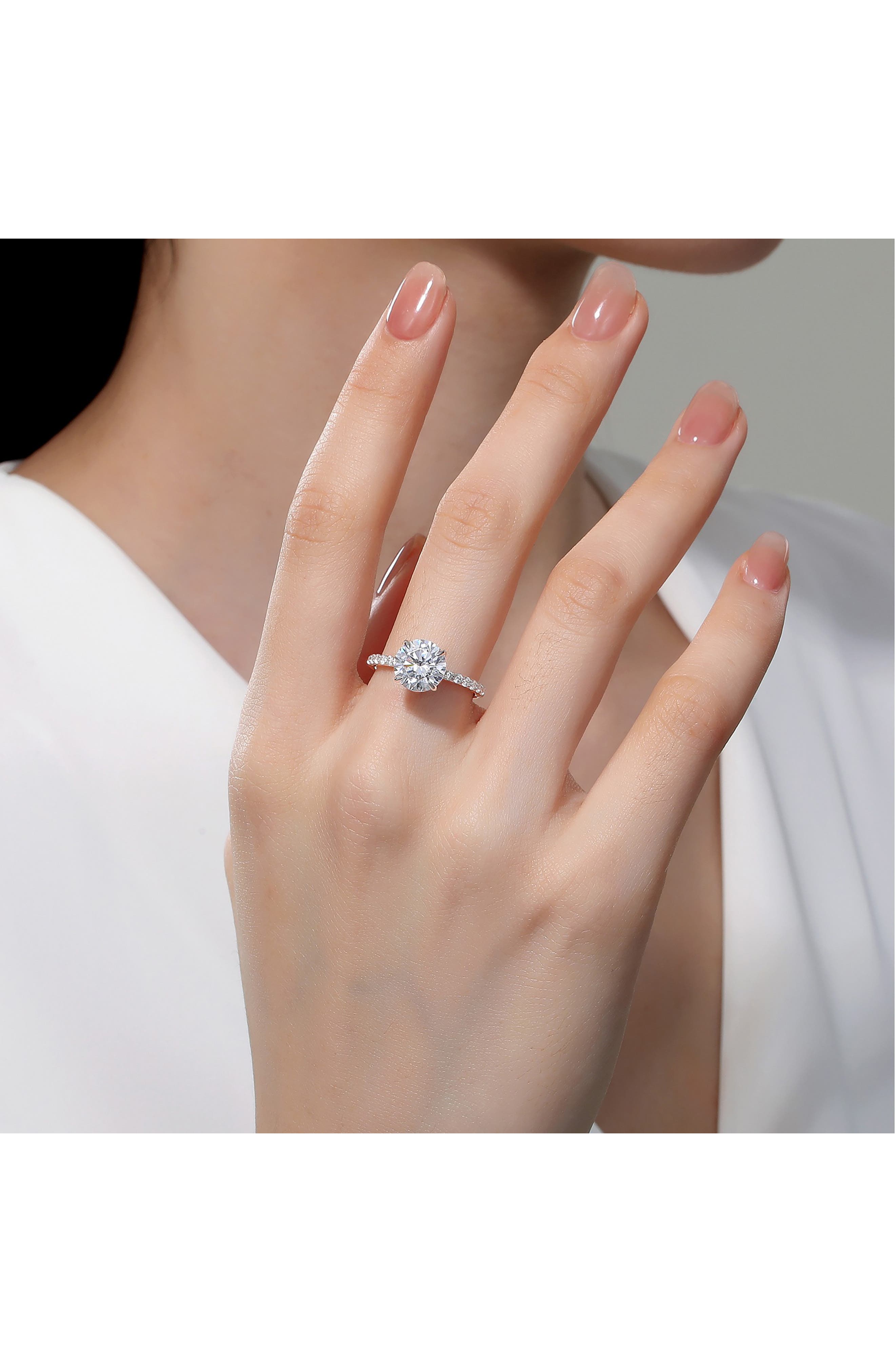 Lafonn Solitaire Simulated Diamond Engagement Ring | Nordstrom