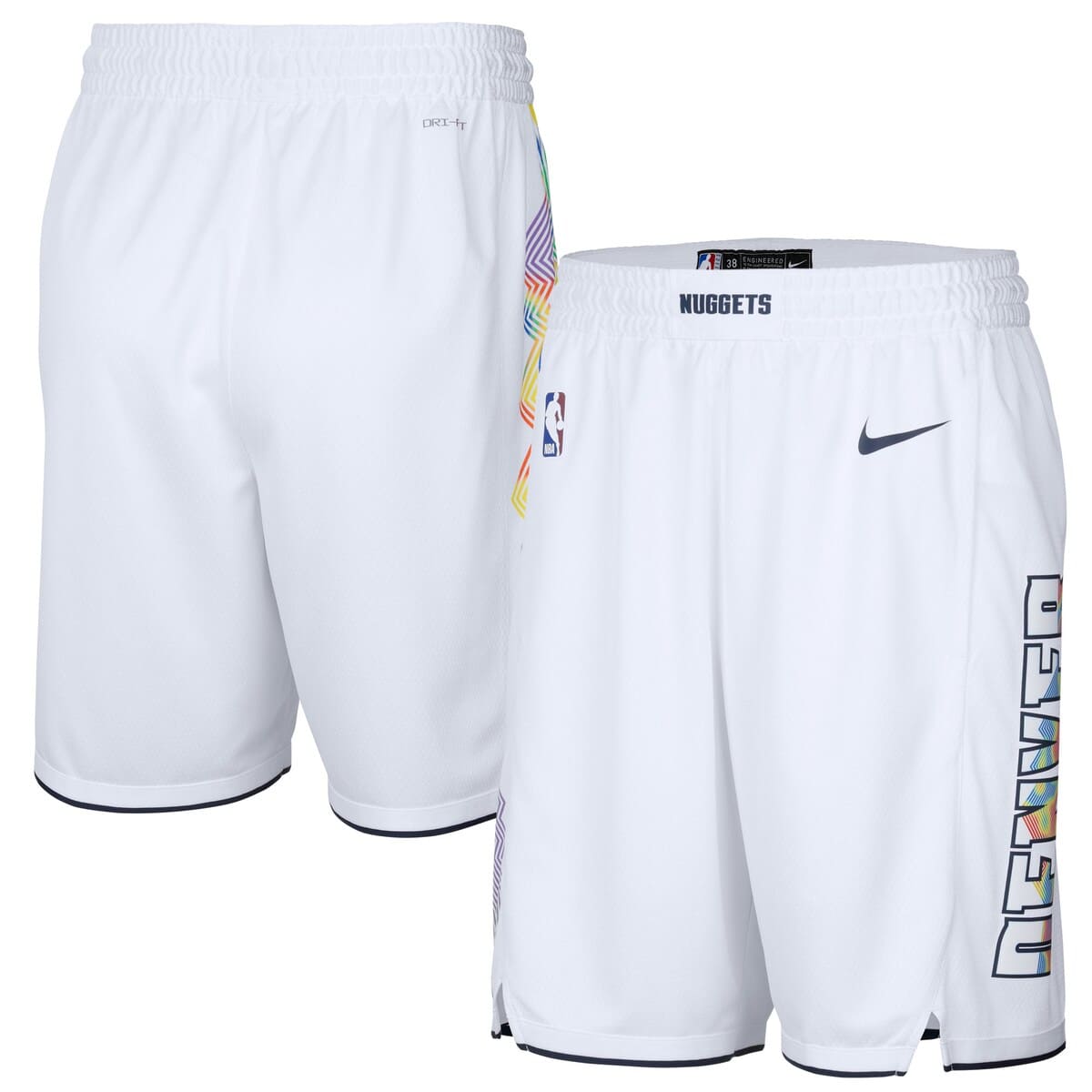 nuggets city shorts