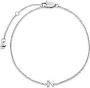 Monica Vinader Initial Pendant Bracelet