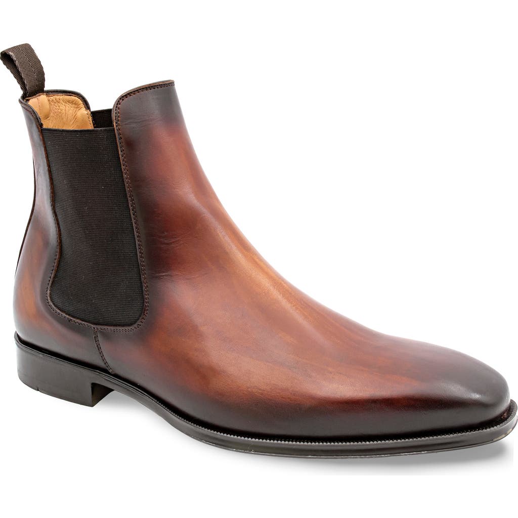 Mezlan Cervantes Plain Toe Chelsea Boot in Cognacrust  product