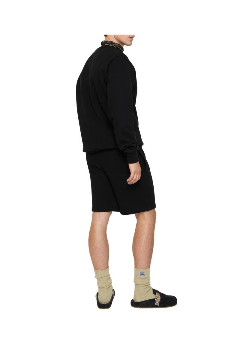 Logo Cotton Shorts, Alternate, color, Black