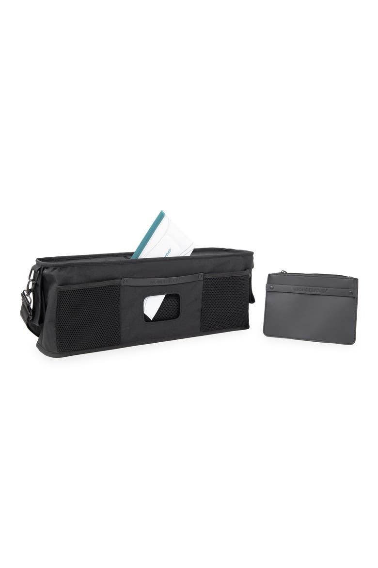 Parent Console with Four Insulated Cup Holders, Alternate, color, JET BLACK