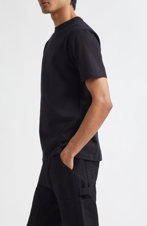 Endless Joy Heavyweight Cotton Graphic T-shirt In Black