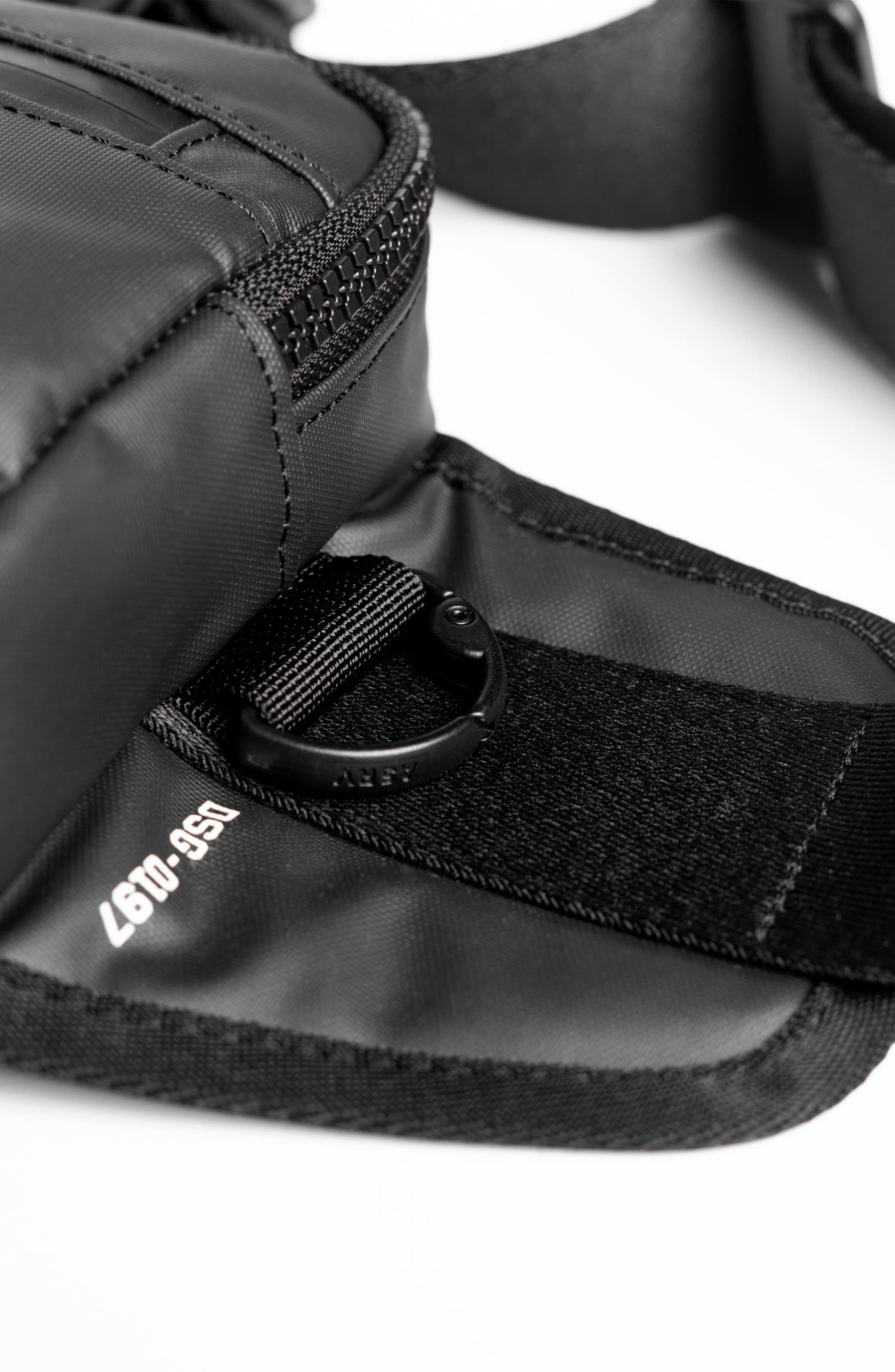 Water Resistant Crossbody Bag, Alternate, color, Black