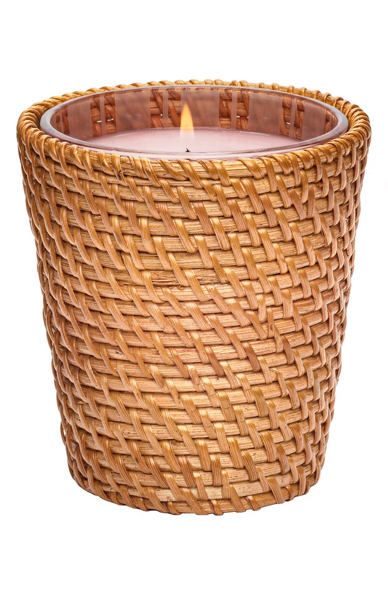 NEST New York Rattan Himalayan Salt & Rosewater Classic Candle, Main, color, 