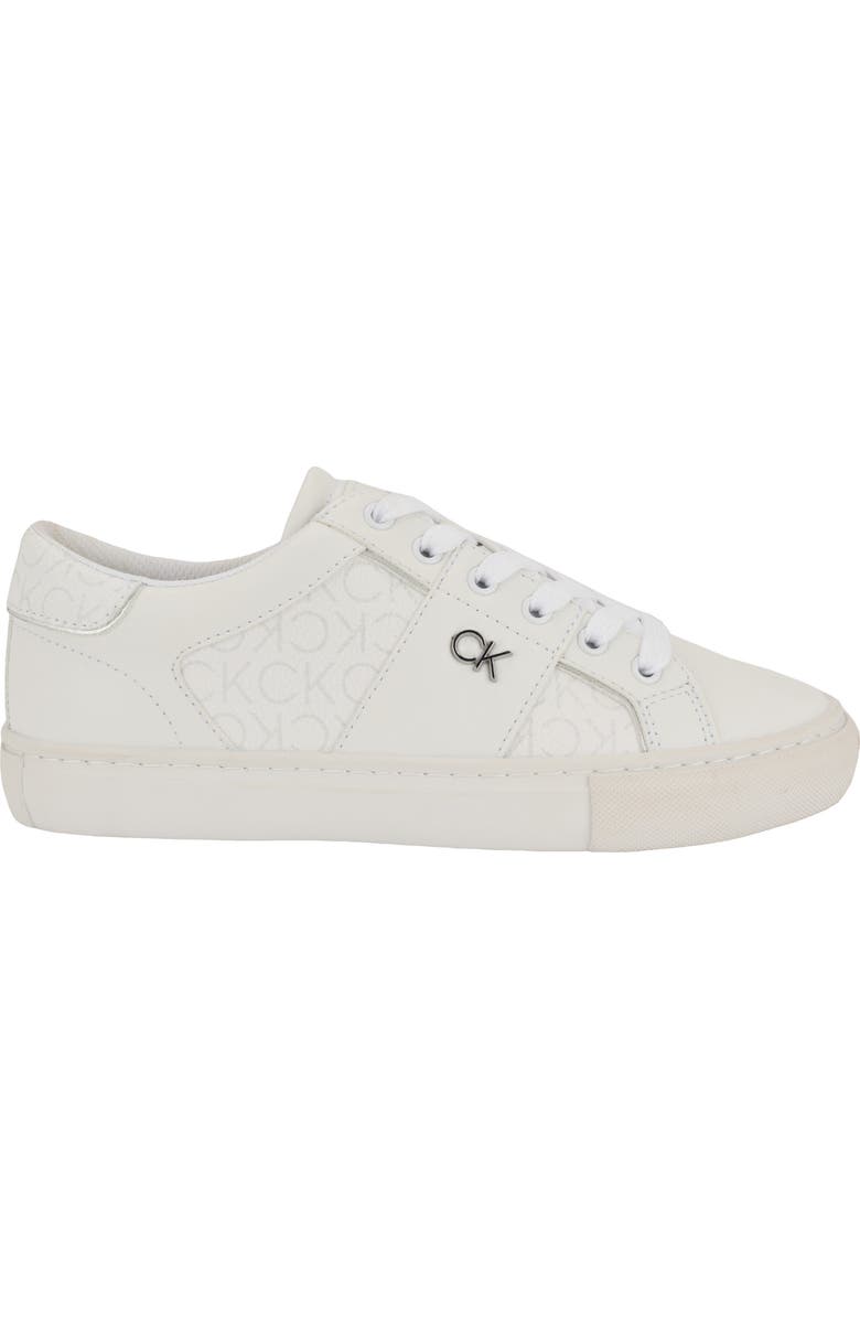 Calvin Klein Charie Sneaker, Alternate, color, White