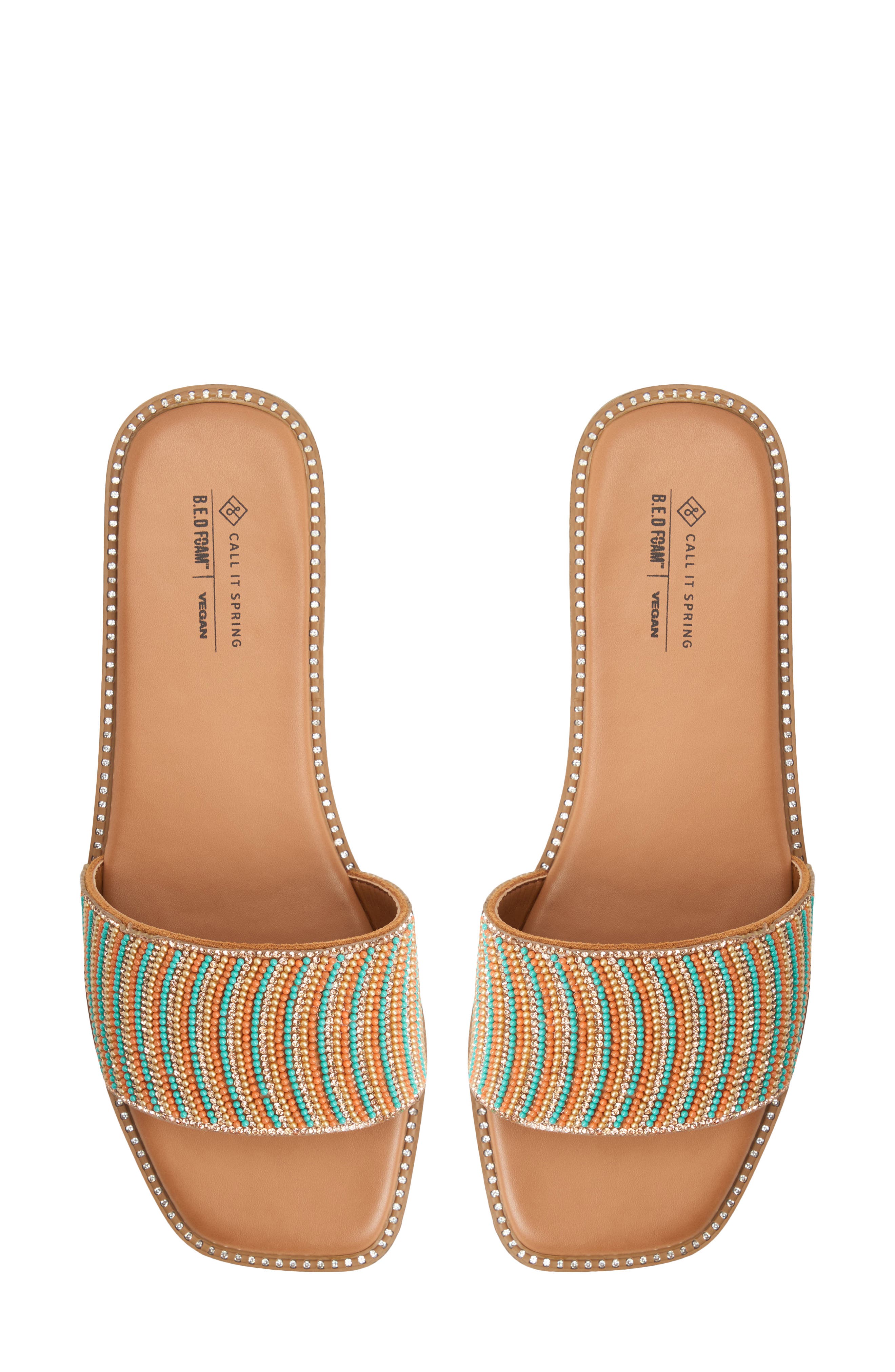 Call It Spring By Aldo Indiya Embellished Slide Sandal (Women ...