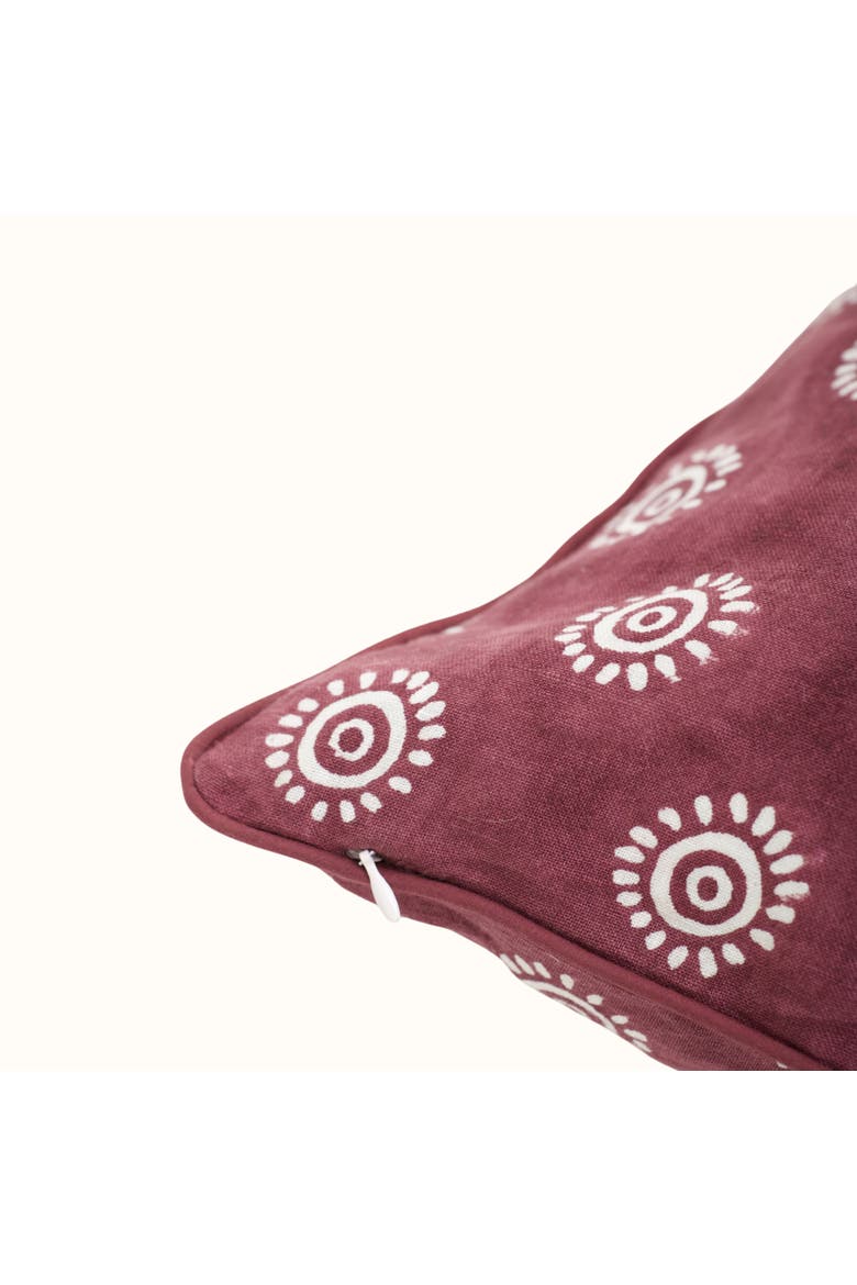 The Peacock Palette Bhor And Bela Linen Throw Pillow Cover Set | Nordstrom