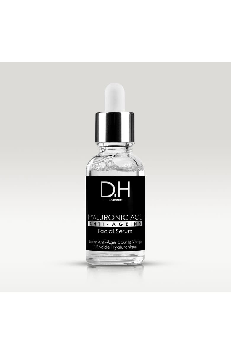 Dr H Anti-Ageing Hyaluronic Acid Facial Serum 30ml, Main, color, White