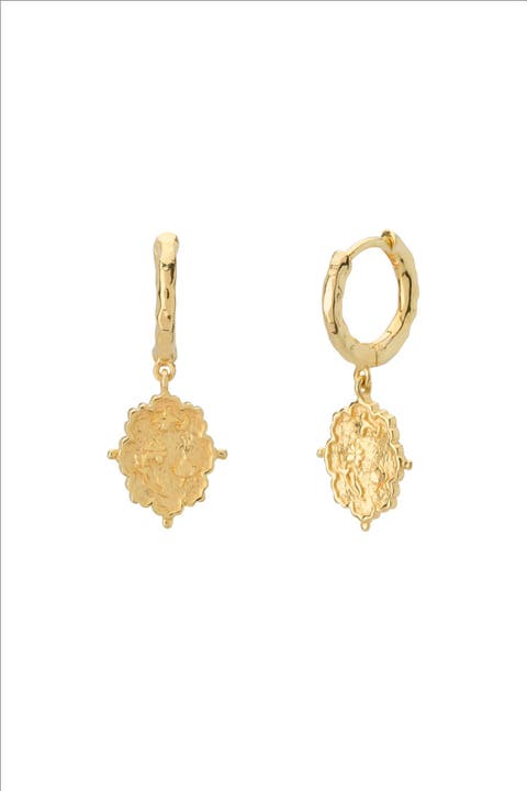 Loved Always Huggie Earrings