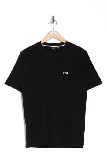 Hugo Boss Boss Peter Pajama T-shirt In Black