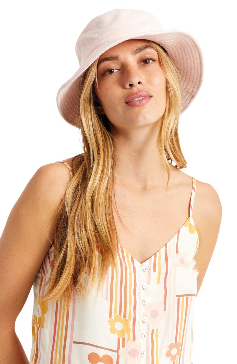 Brixton Petra Packable Bucket Hat, Alternate, color, Soft Pink