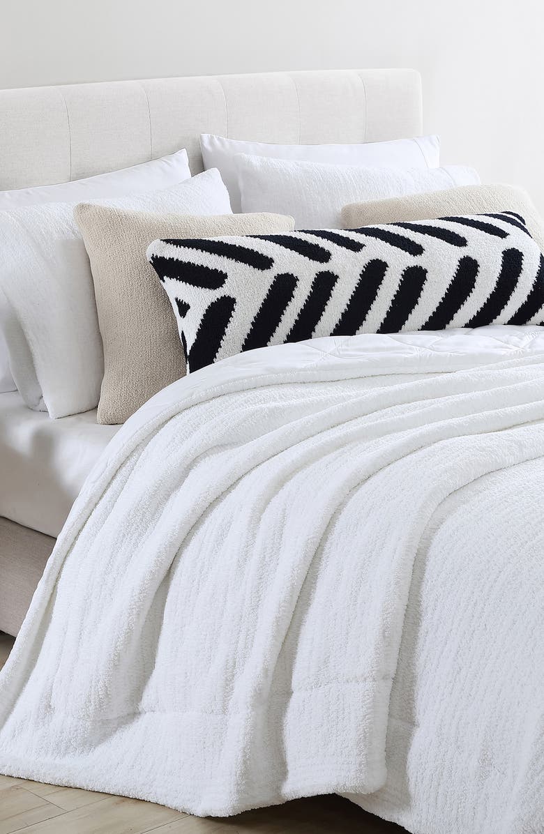 Sunday Citizen Oversize Lumbar Pillow, Alternate, color, Black - Off White