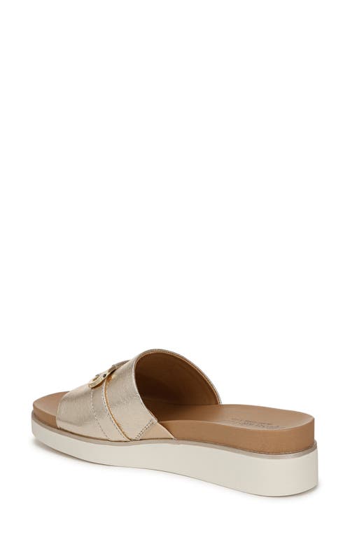 Lifestride Geneieve Platform Sandal In Gold