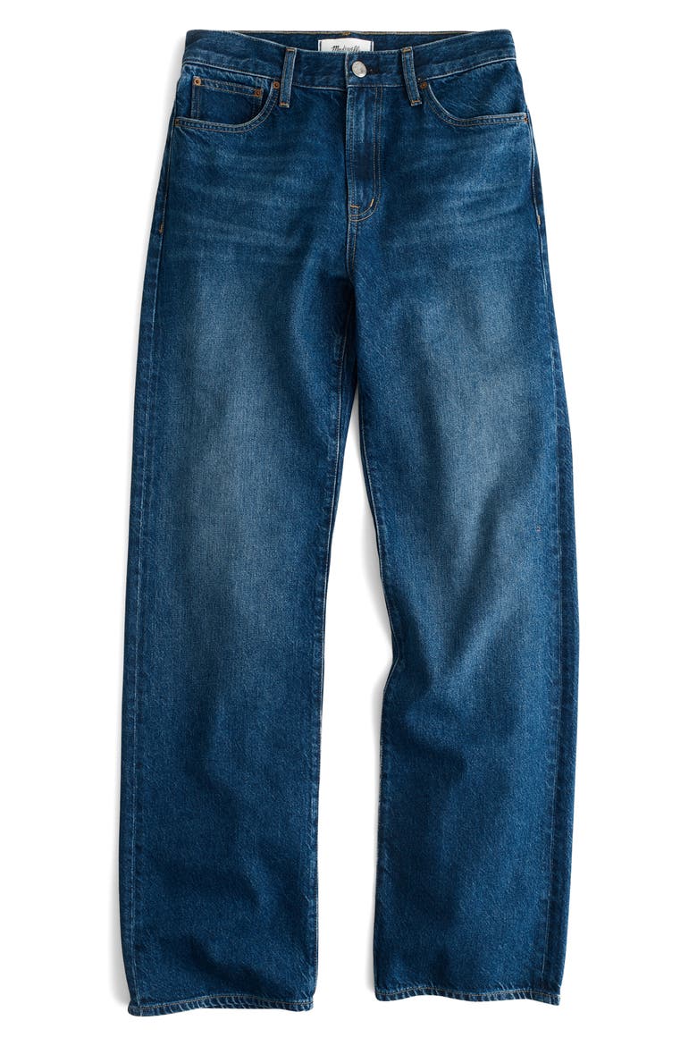 The Perfect Wide Leg Airy Denim Jeans, Alternate, color, BEDFORD WASH