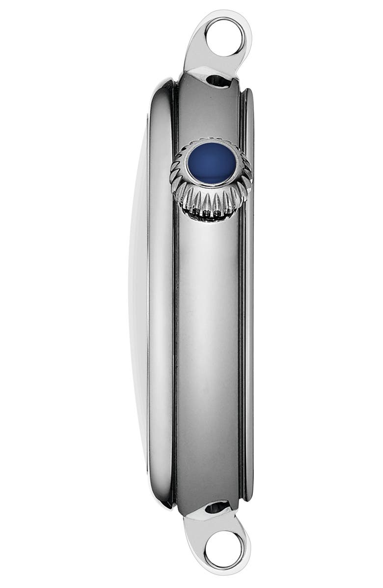 Tissot Desire Leather Strap Watch, 28mm, Alternate, color, Blue