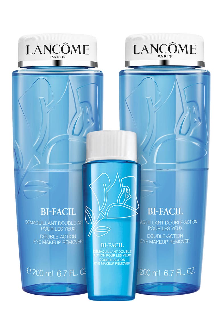 Bi-Facil Eye Makeup Remover Trio-$99 Value, Main, color, NO COLOR