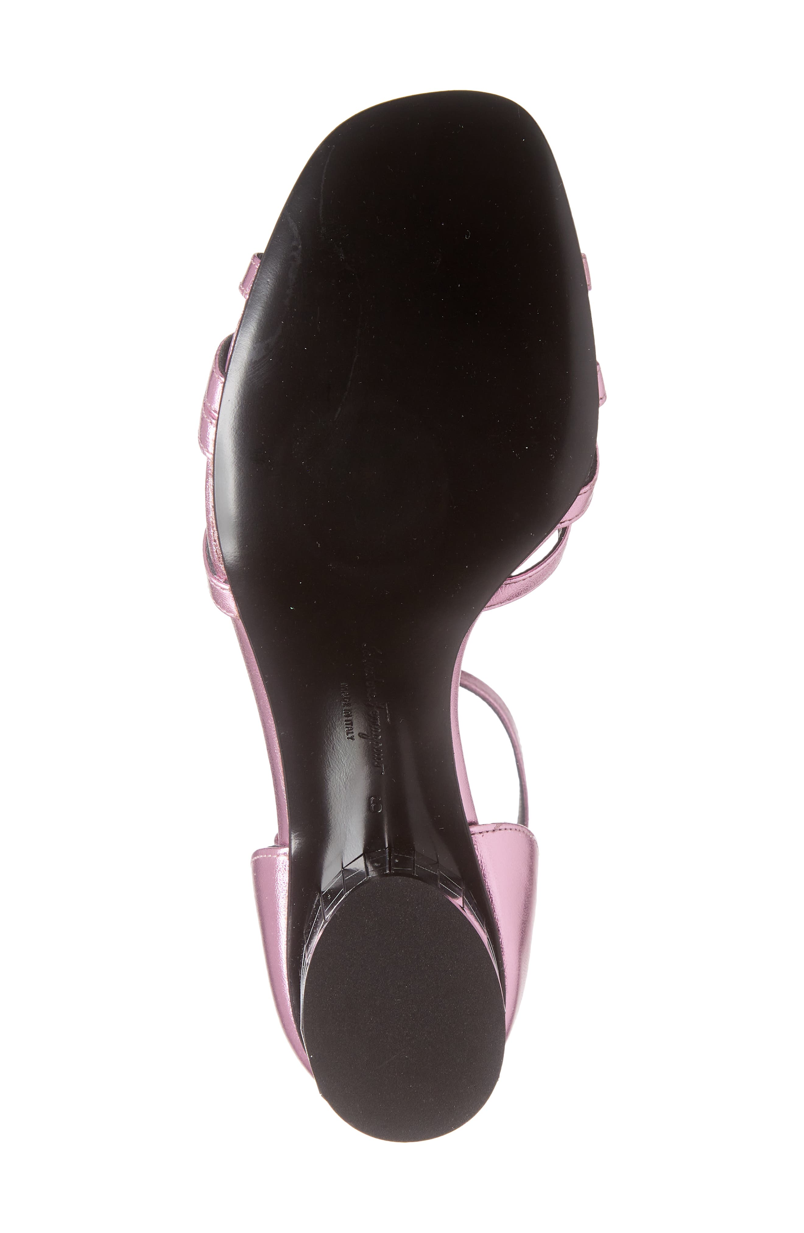 FERRAGAMO Salvatore Ferragamo Flor Block Heel Sandal, Alternate, color, 