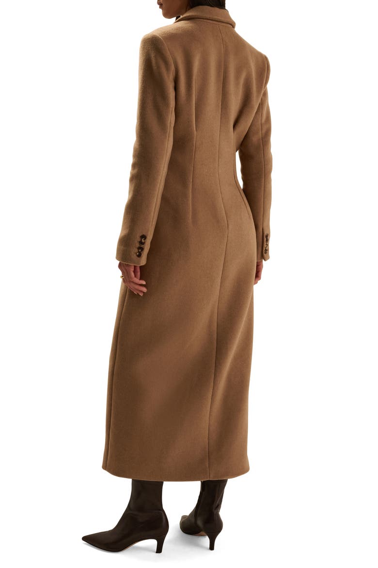 The Metropolitan Wool & Cashmere Blend Coat, Alternate, color, CAMEL