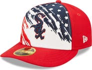 New Era Men's New Era Red Chicago White Sox 2022 4th of July Low Profile 59FIFTY Fitted Hat