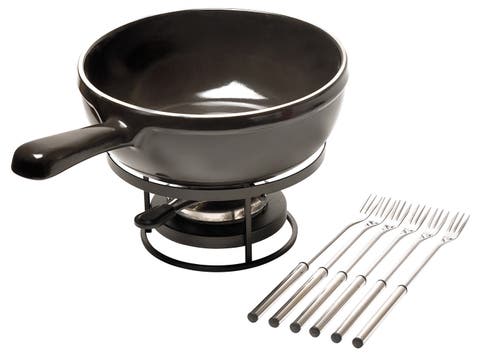 Flame Fondue Set, 2.6 Quart