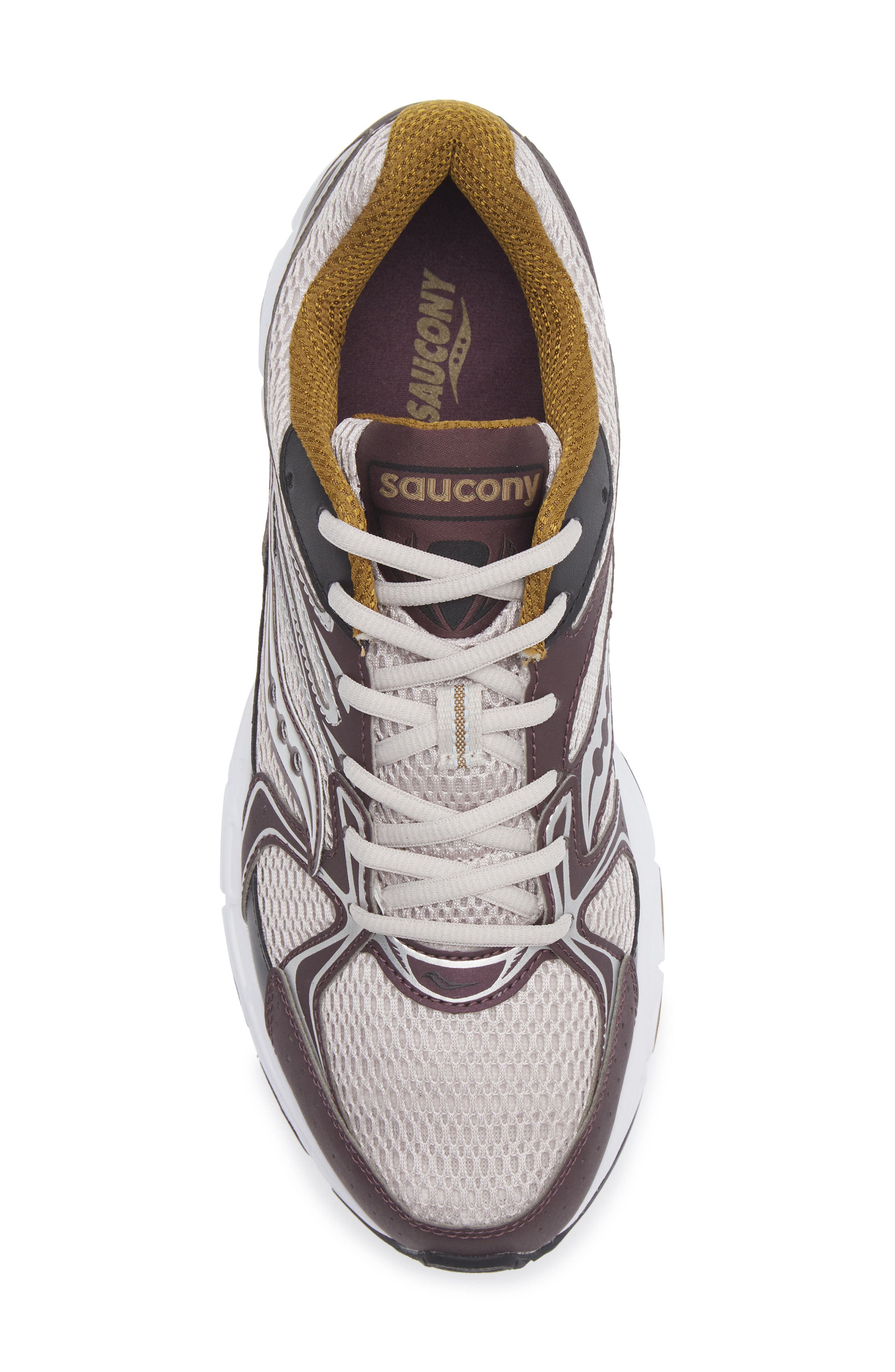 Saucony Gender Inclusive Ride Millennium Sneaker, Alternate, color, Grey/ Wine