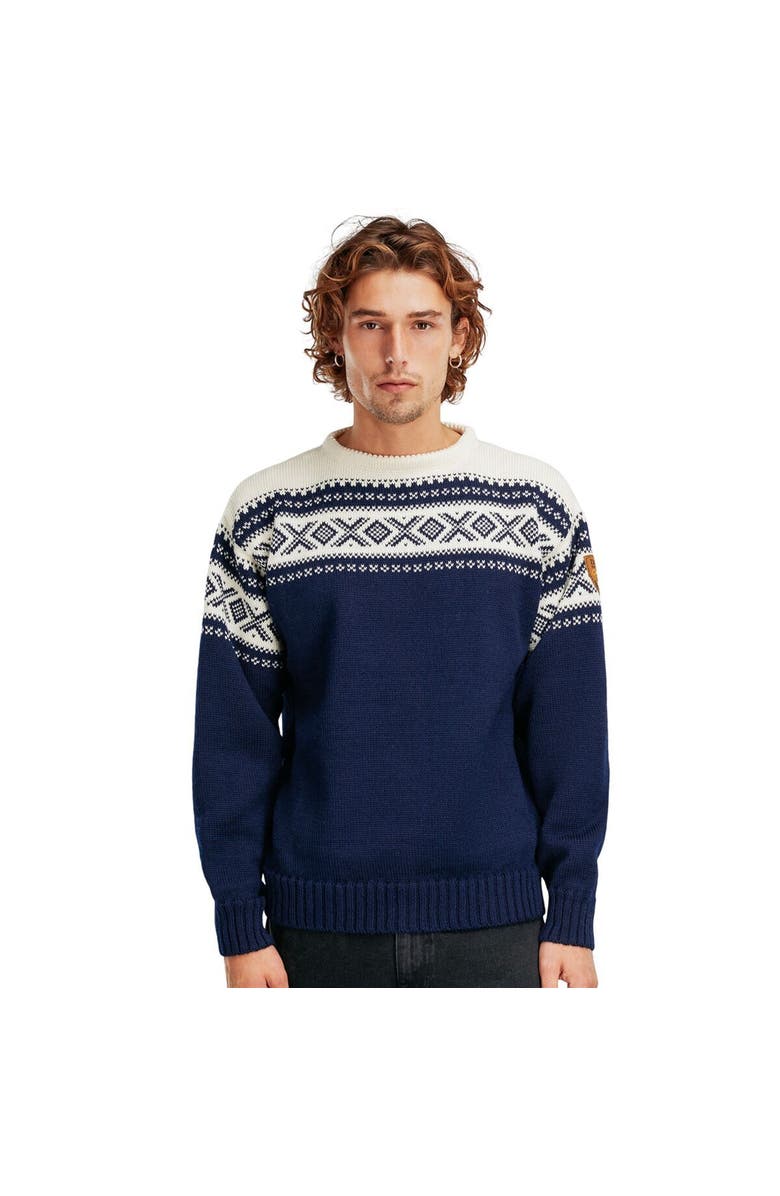 Dale of Norway Cortina 1956 Sweater, Main, color, Navy/Off White