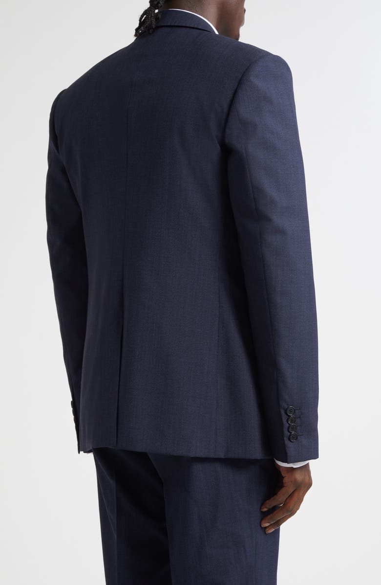 Givenchy Classic Fit Notch Lapel Wool Blazer, Alternate, color, Dark Blue