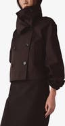 MANGO Crop Trench Jacket