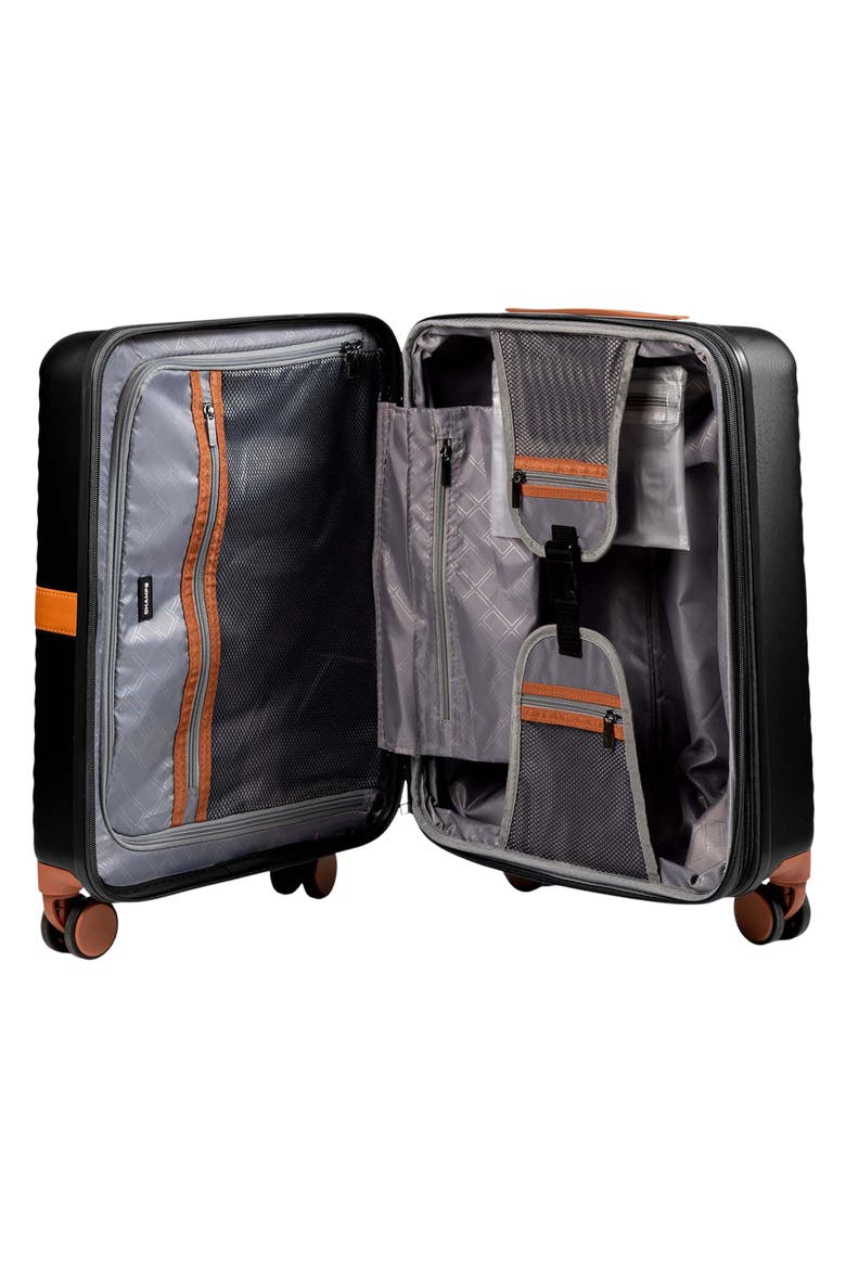 Vintage II 20-Inch Hardside Spinner Carry-On, Alternate, color, BLACK