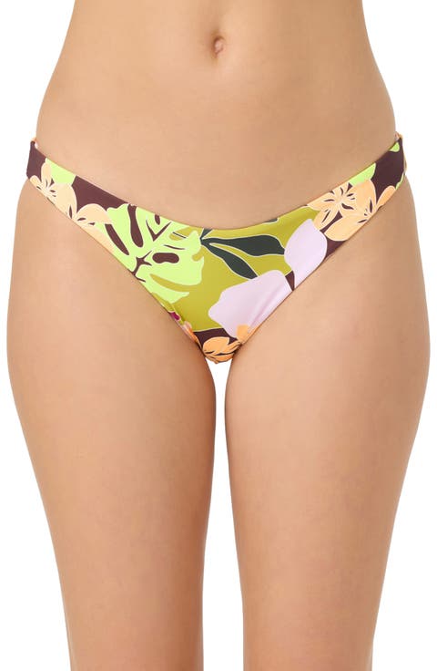 Leah Tropical Geo Rockley Bikini Bottoms