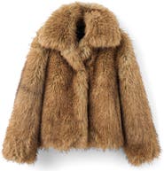 MANGO Selection Faux Fur Jacket