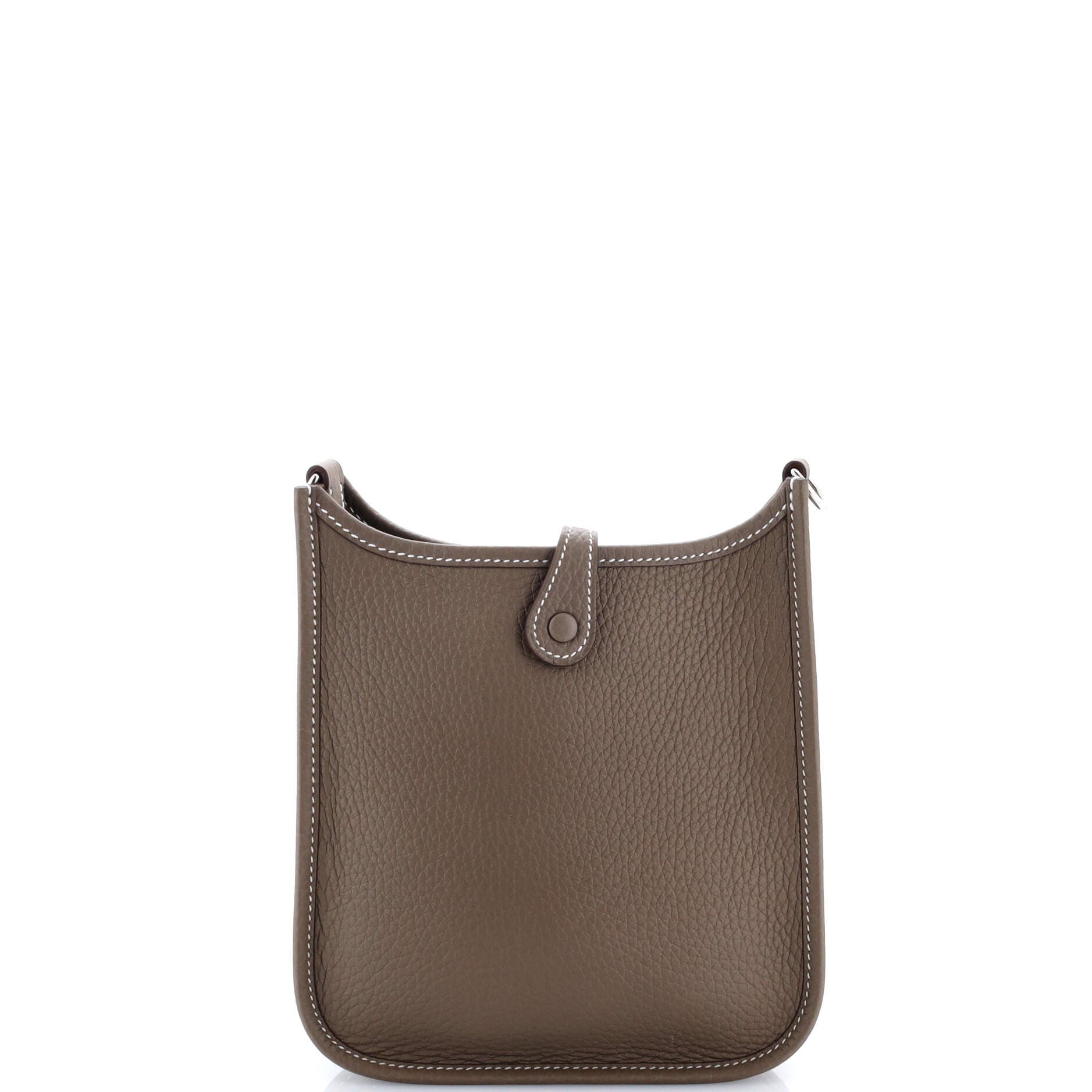 Pre-Owned Hermes Evelyne Bag Gen III Clemence TPM, Alternate, color, Etoupe