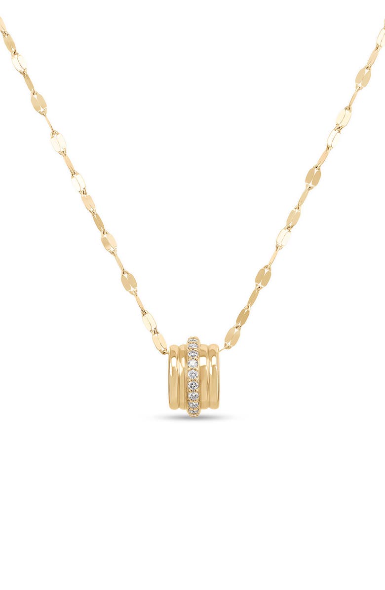 LANA Kinetic Diamond Pendant Necklace, Main, color, 