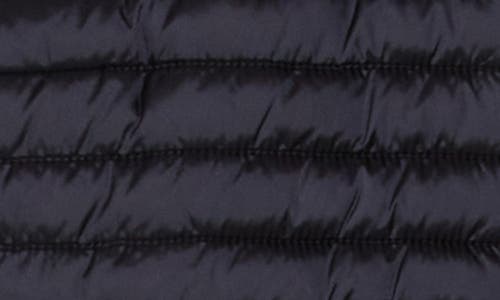 Save The Duck Chiara Hooded Shiny Long Puffer Jacket In Black