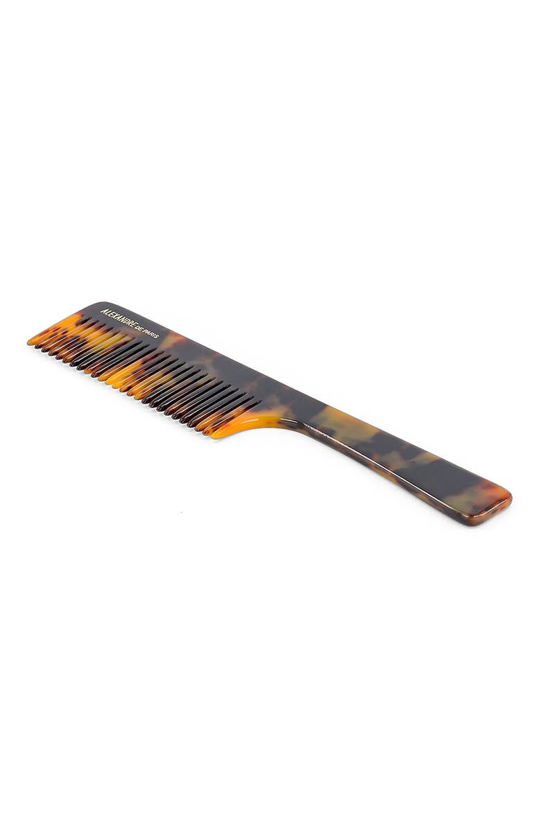 Alexandre de Paris Chambord Acetate Tortoiseshell Hair Comb, Alternate, color, Tortoiseshell