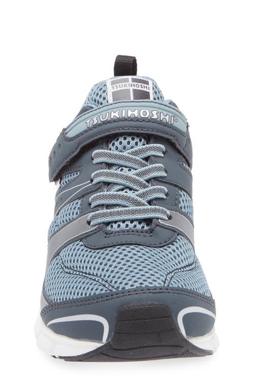 Tsukihoshi Velocity Washable Sneaker In Gray/sea