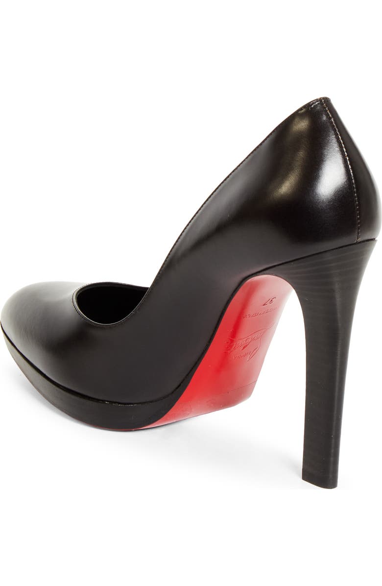 Christian Louboutin Fannylove Alta Pump, Alternate, color, Black