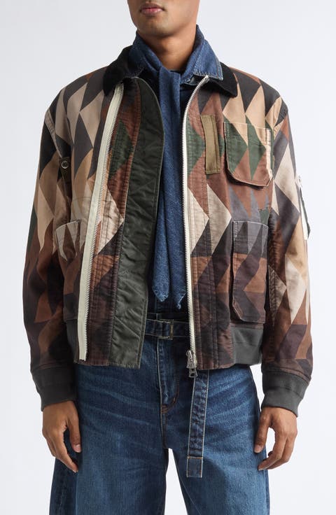 x A.P.C. Quilts Blouson