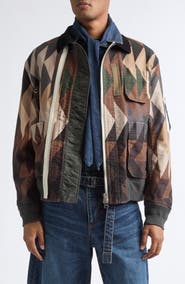 Sacai x A.P.C. Quilts Blouson