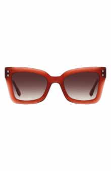Isabel Marant 52mm Flared Rectangular Sunglasses