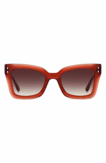 Isabel Marant 52mm Flared Rectangular Sunglasses